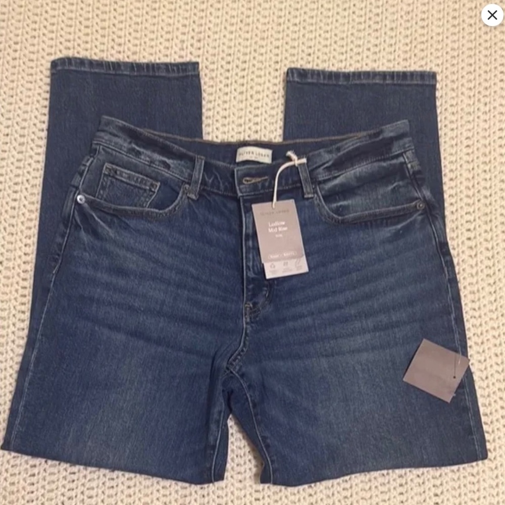 Oliver Logan Blue New Button Fly Women's Jeans 30